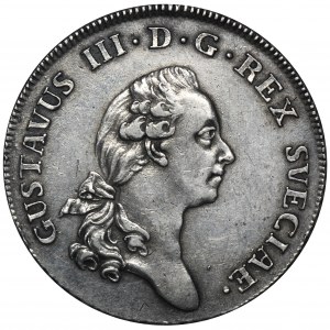 Sweden, Gustav III, 1/3 Riksdaler Stockholm 1776
