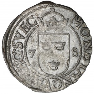 Schweden, Johann III, 1/2 Öre Stockholm 1578