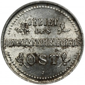 Ost, 3 Kopeken Hamburg 1916 J