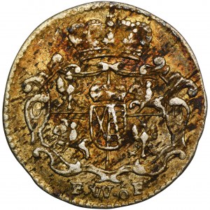 Augustus III of Poland, 1/48 Thaler Dresden 1736 FWôF