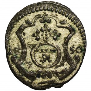 Augustus III of Poland, 1 Pfennig Dresden 1750 FWôF