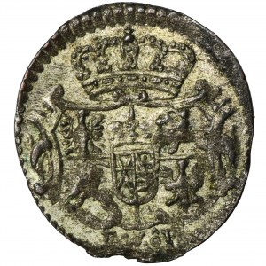 Augustus III of Poland, 1 Pfennig Dresden 1750 FWôF