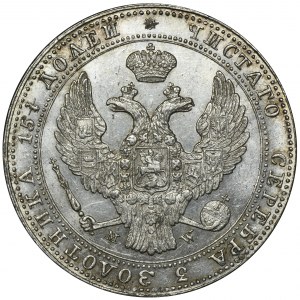 3/4 Rubel = 5 Zloty Warschau 1838 MW - SCHÖN
