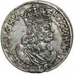 Jan II. Kasimir, Sechster von Krakau 1661 AT - RZADKI, AR statt ARGE