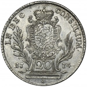 Deutschland, Bayern, Maximilian III Joseph, 20 Krajcars 1774