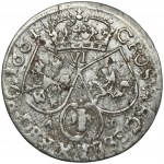 John II Casimir, 6 Groschen Krakau 1661 AT - RARE