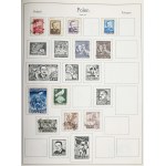 Huge set of Polish and foreign stamps