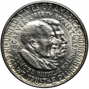 USA, 1/2 Dollar Philadelphia 1952 - George Washington Carver und Booker T. Washington