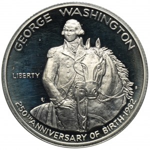 USA 1/2 Dolara San Francisco 1982 - 250-ta Rocznica urodzin Jerzego Washingtona