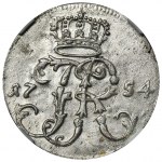 Niemcy, Królestwo Prus, Fryderyk II, 1/24 Talara Berlin 1754 A - NGC MS63