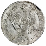 Silesia, Prussia rule, Friedrich II, 18 Groschen Breslau 1752 B - NGC MS63