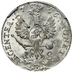 Schlesien, Preußische Herrschaft, Friedrich II, Ort Wrocław 1756 B - NGC MS63