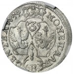 Schlesien, Preußische Herrschaft, Friedrich II, 3 Krajcary Wrocław 1754 B - NGC MS63