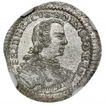 Śląsk, Panowanie pruskie, Fryderyk II, 2 Greszele Wrocław 1751 B - NGC MS64