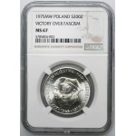 200 Gold 1975 Victory over Fascism - NGC MS67 - BEAUTIFUL