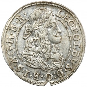 Austria, Leopold I, 3 Krajcary Hall 1671