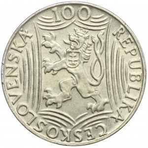 Tschechoslowakei, 100 Kronen 1949