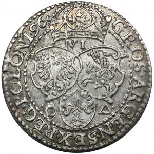 Sigismund III Vasa, 6 Groschen Marienburg 1596