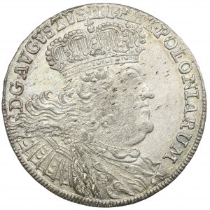 Augustus III of Poland, 18 Groschen Leipzig 1755 EC