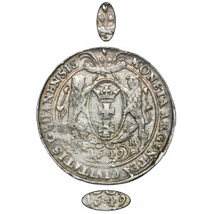 John II Casimir, Thaler Danzig 1649 GR - RARE, PR: