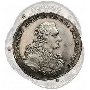 Poniatowski, Thaler Warsaw 1766 FS - RARE