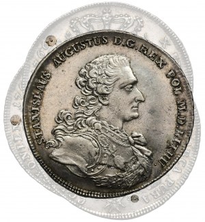 Poniatowski, Thaler Warsaw 1766 FS - RARE