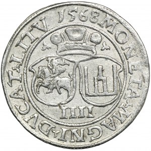 Sigismund II August, 4 Groschen Villnius 1568 - L/LITV