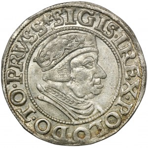 Sigismund I the Old, Groschen Danzig 1538 - PRVSS