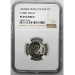 SAMPLE NIKIEL, 2 gold 1994 - NGC PF69 CAMEO