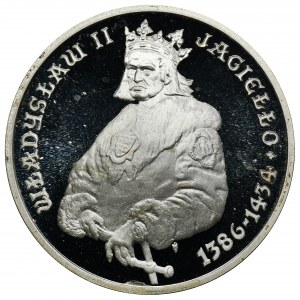 5.000 złotych 1989 Władysław II Jagiełło, Półpostać