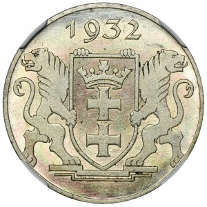 Wolne Miasto Gdańsk, 2 guldeny 1932 Koga - NGC MS63