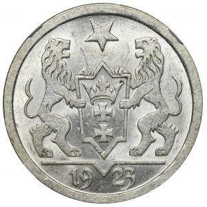 Freie Stadt Danzig, 2 Gulden 1923 - NGC MS63