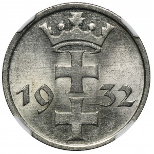 Freie Stadt Danzig, 1 Gulden 1932 - NGC MS62