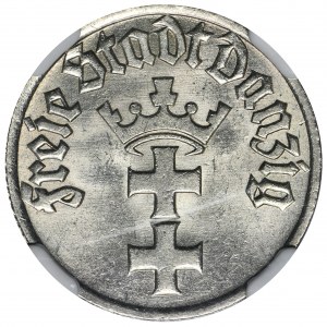 Freie Stadt Danzig, 1/2 Gulden 1932 - NGC MS63