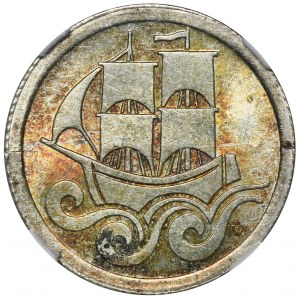 Wolne Miasto Gdańsk, 1/2 guldena 1923 - NGC MS63