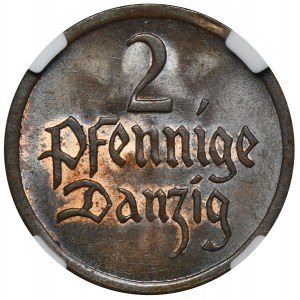 Freie Stadt Danzig, 2 Fenster 1926 - NGC MS64 BN