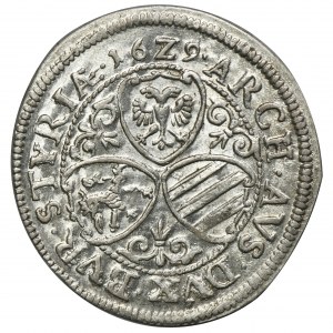 Austria, Ferdinand II, 3 Kreuzer Graz 1629