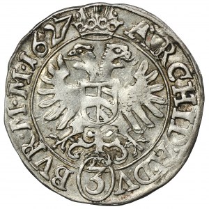 Austria, Ferdinand II, 3 Kreuzer Kuttenberg 1627