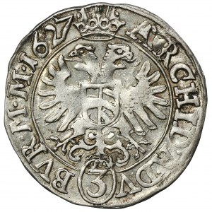 Austria, Ferdynand II, 3 Krajcary Kutná Hora 1627