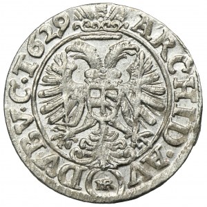 Schlesien, Habsburger Herrschaft, Ferdinand II, 3 Krajcary Wrocław 1629 HR