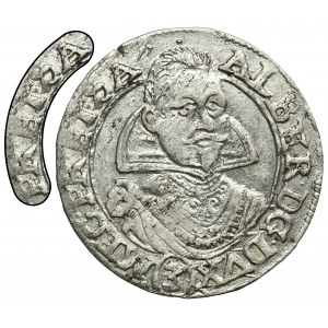 Schlesien, Herzogtum Żagań, Albert von Wallenstein, 3 Krajcary Żagań 1630 - NIENOTIERT