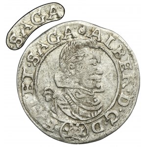 Silesia, Duchy of Sagan, Albrecht von Wallenstein, 3 Kreuzer Jičín 1629 - RARE