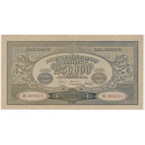 250.000 marek 1923 - AK -