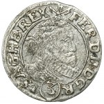 Silesia, Habsburg rule, Ferdinand II, 3 Kreuzer Breslau 1631 HR - UNLISTED