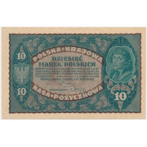 10 Mark 1919 - II Serie B - seltene Sorte