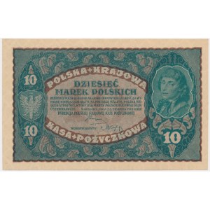 10 marks 1919 - II Series B - rare variety