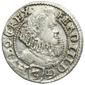 Schlesien, Habsburger Herrschaft, Ferdinand III, 3 Krajcary Kłodzko 1629 PH