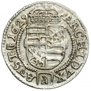 Śląsk, Panowanie habsburskie, Ferdynand III, 3 Krajcary Kłodzko 1629 PH