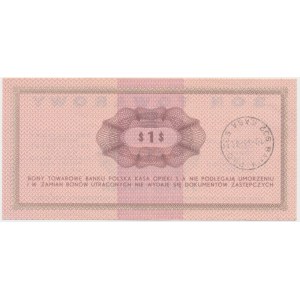 Pewex, 1 dolar 1969 - GD -