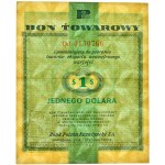 Pewex, 1 dolar 1960 - Dd - z klauzulą -